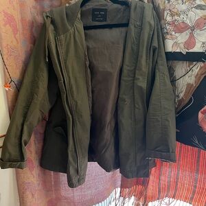 Army green jacket